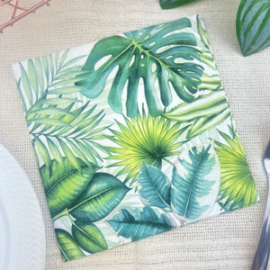 Guardanapo de Papel Decoupage 33x33 Folhas Tropicais 13310940