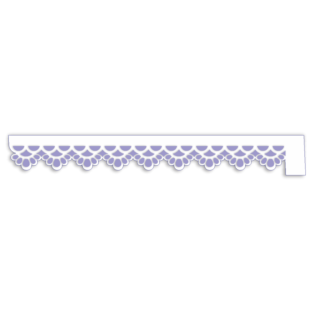 Stencil OPA 4x30 3816 Barrado Renda Arcos