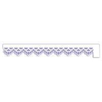 Stencil OPA 4x30 3816 Barrado Renda Arcos