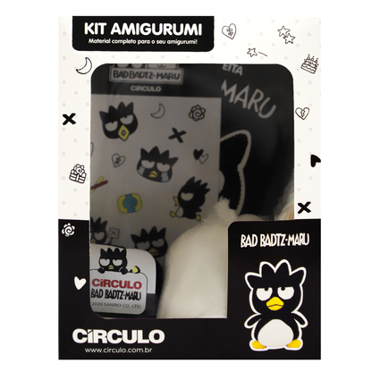 Kit Amigurumi Hello Kitty and Friends Círculo Cor 05 Badtz-Maru