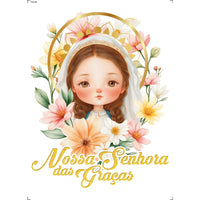 Transfer Têxtil 20x27,5cm TTR6-084 Nossa Senhora das Graças