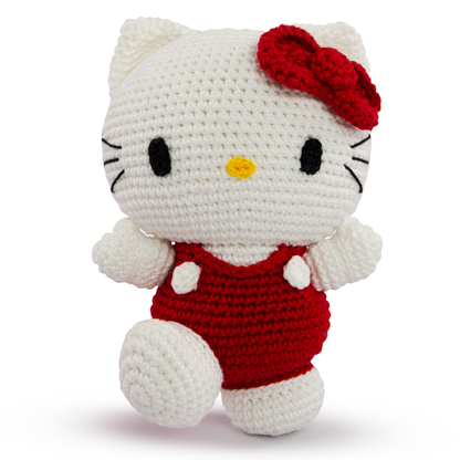 Kit Amigurumi Hello Kitty and Friends Círculo Cor 01 Hello Kitty