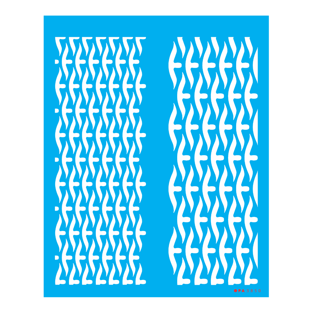 Stencil OPA 20x25 3850 Trama Cestaria