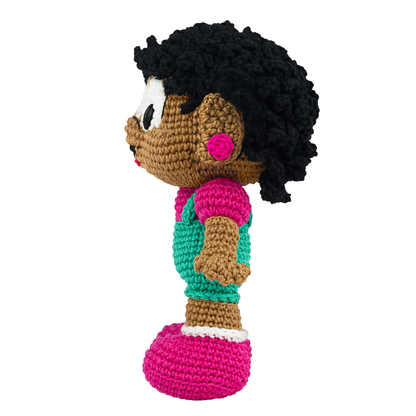 Kit Amigurumi Turma da Mônica Círculo Cor 04 Milena
