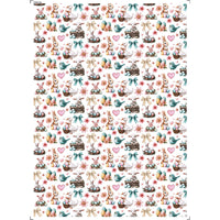 Transfer Têxtil 20x27,5cm TTR6P-003 Páscoa Coelhos Diversos
