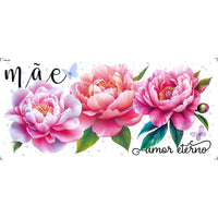 Transfer Têxtil 27,5x12,8cm TTB5-034 Barrado Mãe Amor Eterno