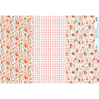 Papel Seda Litoarte PSL-067 Menina de Vermelha 67,5x46cm