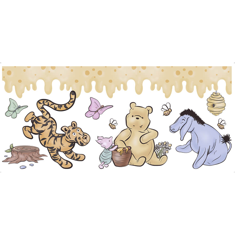 Transfer Têxtil Litoarte 27,5x12 TTB5-008 Urso Doce Mel