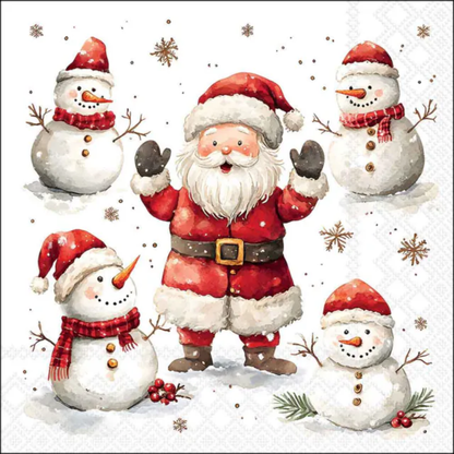 Guardanapo de Papel Decoupage 33x33 Natal Jolly Friends 33321000