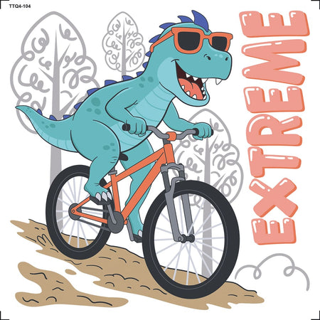 Transfer Têxtil 13,5x13,5cm TTQ4-104 Extreme