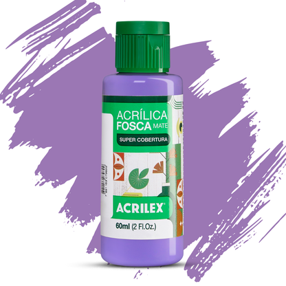 Kit 12 Tintas Acrílica Fosca Acrilex 60ml Nature Colors