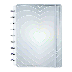 Caderno Inteligente Grey Love A5 22x15,5cm