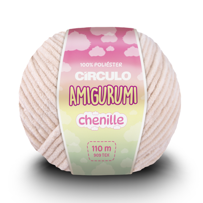 Fio Amigurumi Chenille Circulo 100g com 110m