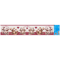 Transfer Têxtil 45x9,5cm TTB6-045 Barra Passarinhos