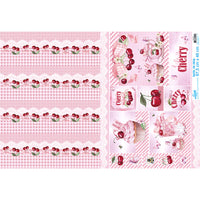 Papel Seda Litoarte PSL-073 Life is Cherry 67,5x46cm