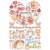 Transfer Litoarte 19,5x29,5 TIB-081 Capivara
