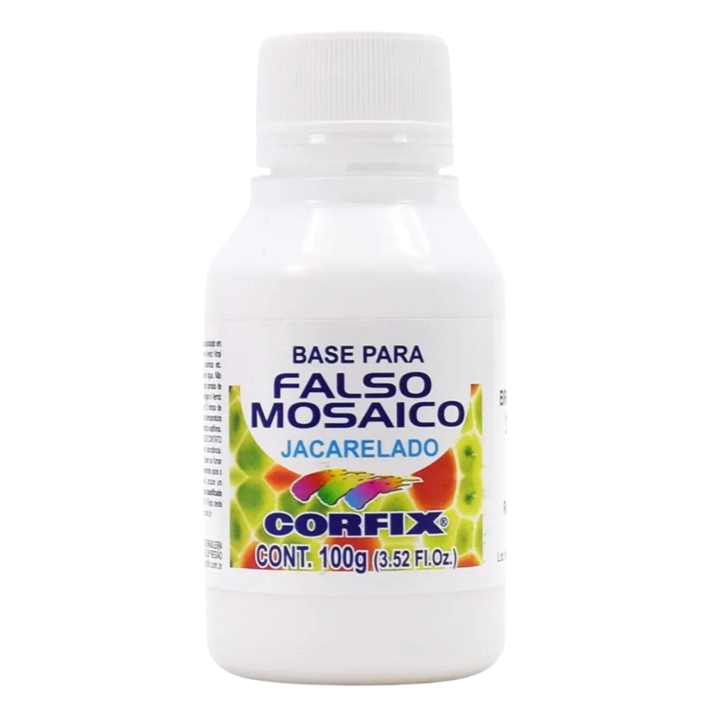 Base para Falso Mosaico Jacarelado Corfix 100ml - 300 Incolor