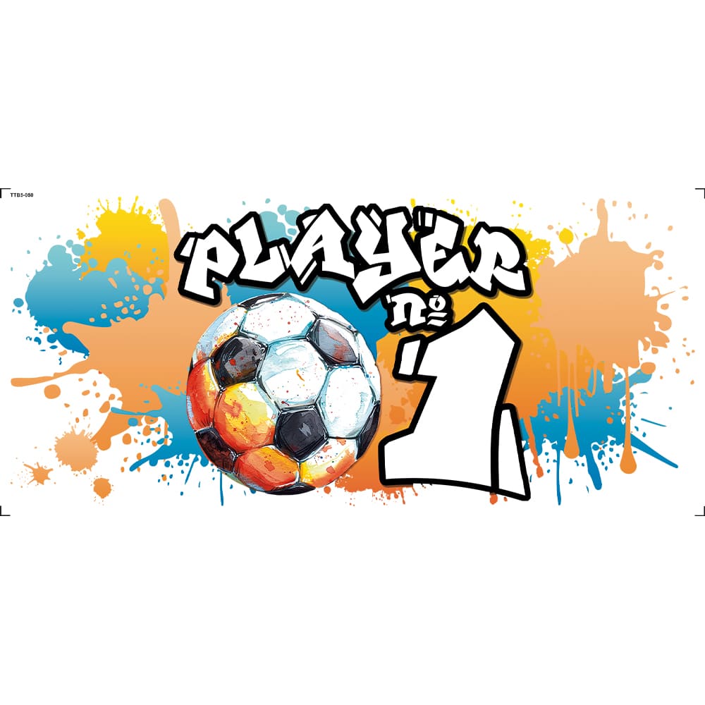 Transfer Têxtil 27,5x12,8cm TTB5-050 Barrado Player nr 1