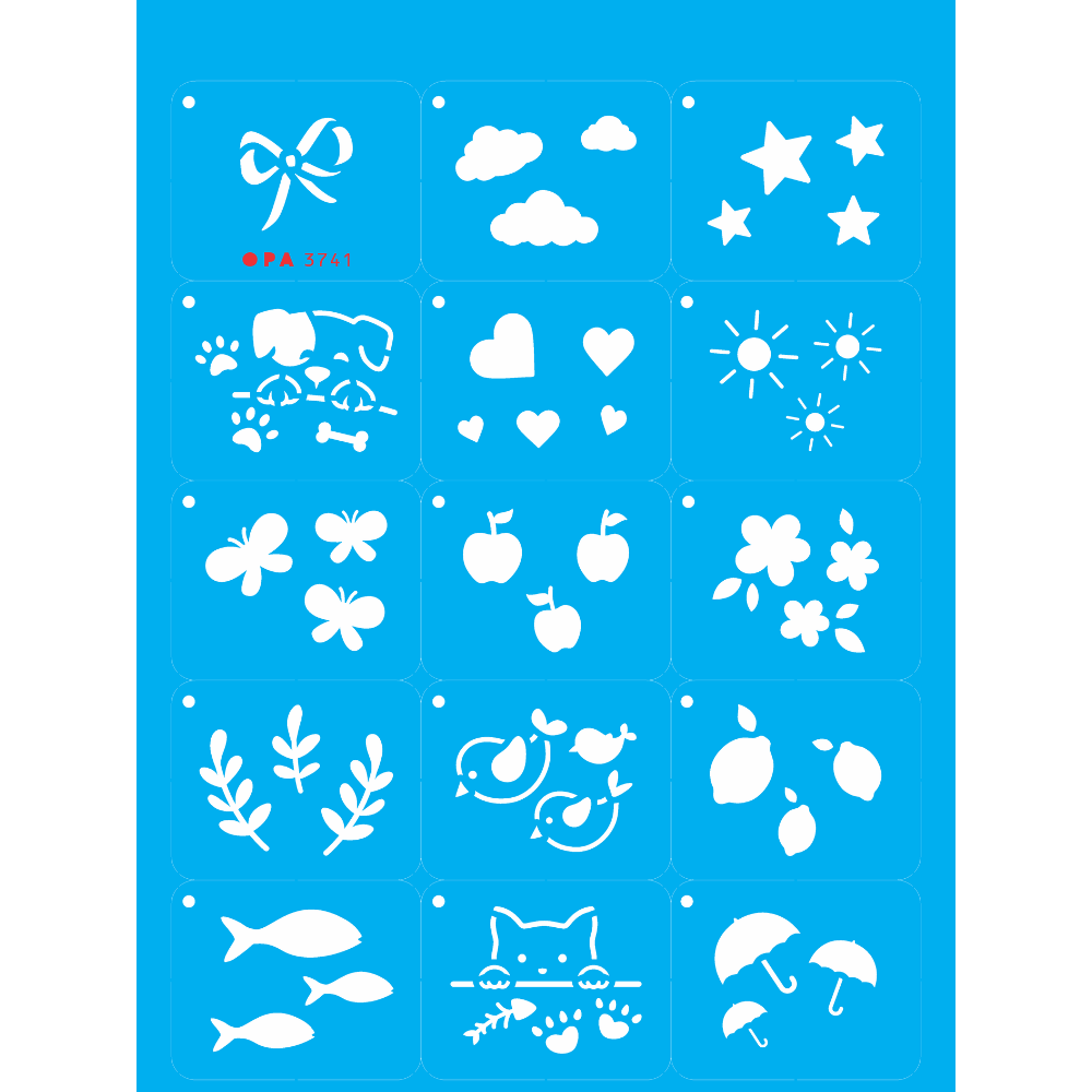 Stencil OPA 15x20 3741 Chaveirinho Elementos Diversos