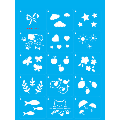 Stencil OPA 15x20 3741 Chaveirinho Elementos Diversos