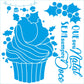 Stencil Litoarte 25x25 STXXVN-010 Natal Cupcakes Que Seu Natal Seja Sempre Doce