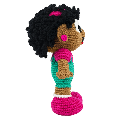 Kit Amigurumi Turma da Mônica Círculo Cor 04 Milena