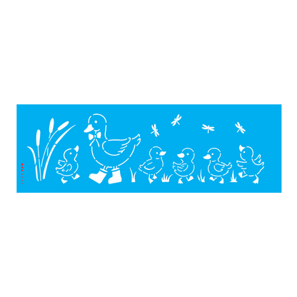 Stencil OPA 10x30 3691 Infantil Patinhos