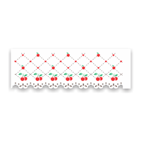Stencil OPA 10x30 3706 Renda Frutas Cerejinhas