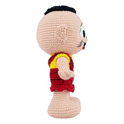 Kit Amigurumi Turma da Mônica Círculo Cor 05 Cascão