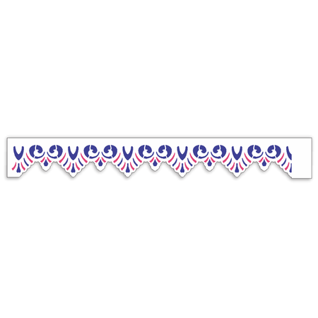 Stencil OPA 4x30 3821 Barrado Renda Plumada