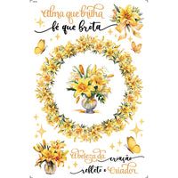 Transfer de Imagem 19,5x29,5cm TIB-090 Alma Que Brilha