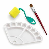 Kit Básico para Pintura Condor (Rolinho, Pincel, Paleta) 598