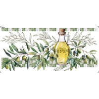 Transfer Têxtil Litoarte 27,5x12,8cm TTB5-029 Barrado Oil Olive