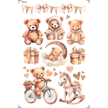 Transfer de Imagem 9,8x15cm TIS-133 Ursinho Bear