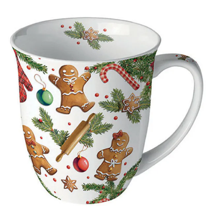 Guardanapo de Papel Decoupage 33x33 Natal Gingerbread Cookies 33318880