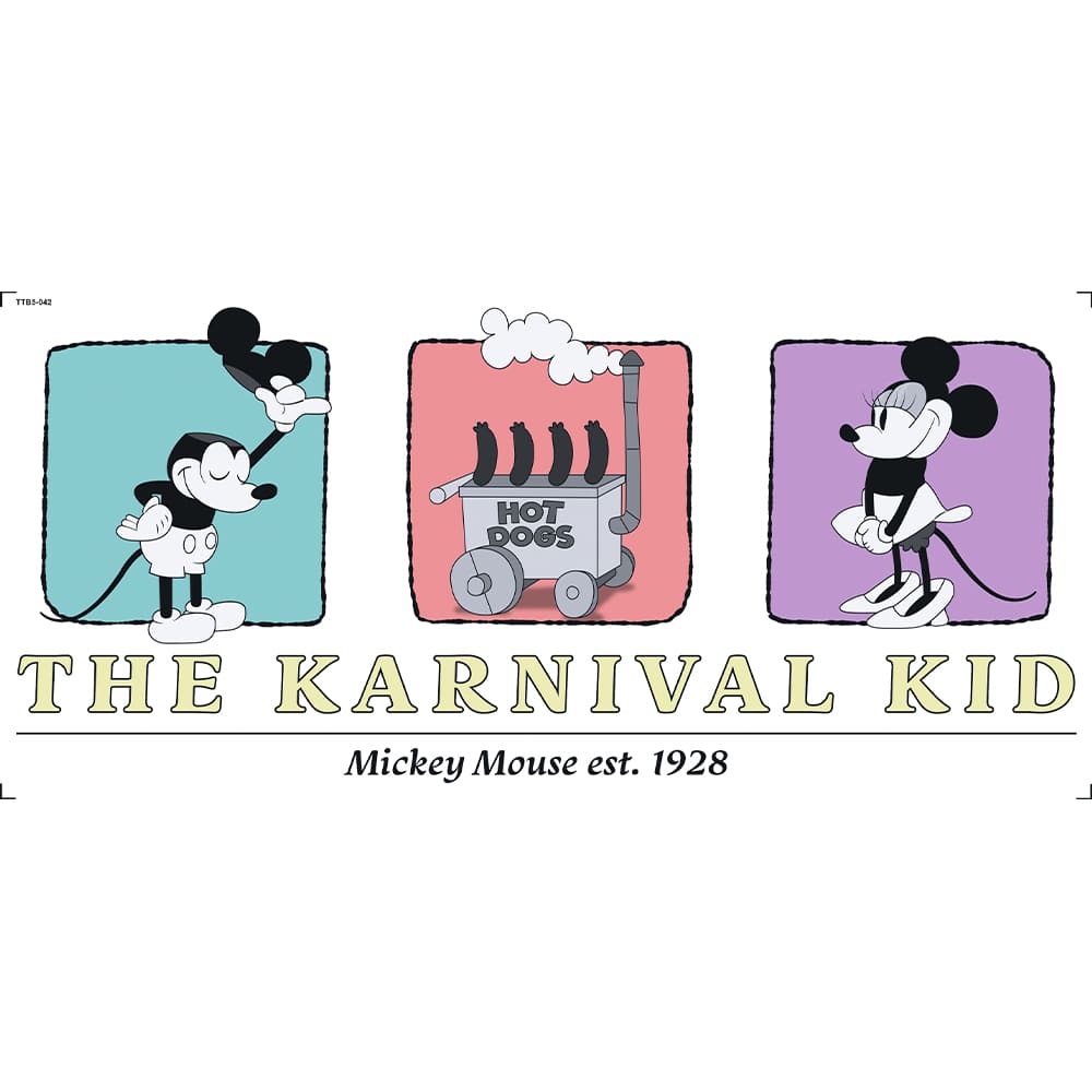 Transfer Têxtil 27,5x12,8cm TTB5-042 Barrado The Karnival Kid