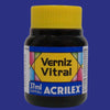 Verniz Vitral Acrilex 37ml Transparente e Brilhante - 502 Azul Cobalto