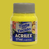 Tinta Tecido Acrilex 37ml Fosca - 504 Amarelo Limão