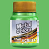 Tinta Acrílica Metálica Acrilex 37ml Metal Colors - 513 Verde Musgo