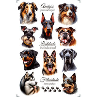 Transfer de Imagem 9,8x15cm TIS-067 Tag Cachorros