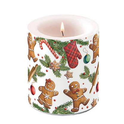 Guardanapo de Papel Decoupage 33x33 Natal Gingerbread Cookies 33318880