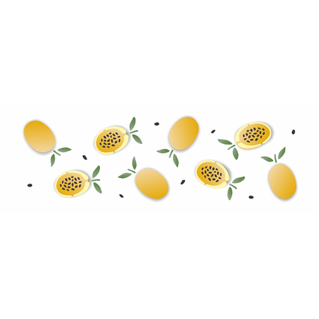 Stencil OPA 10x30 3785 Feirinha Estamparia Frutas Maracujá