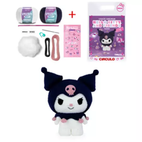 Kit Amigurumi Hello Kitty and Friends Círculo Kuromi