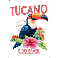 Transfer Têxtil 20x27,5cm TTR6-053 Tucano é do Brasil