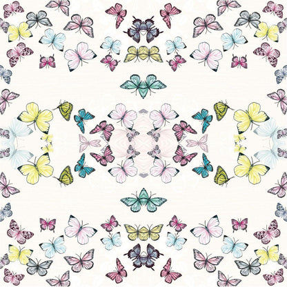 Guardanapo de Papel Decoupage 33x33 13310000 Butterfly White