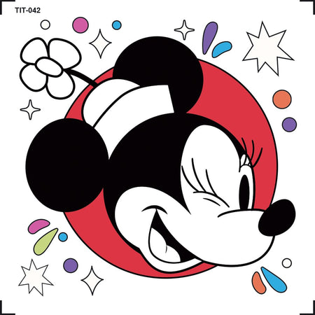 Transfer de Imagem 8x8cm TIT-042 Minnie