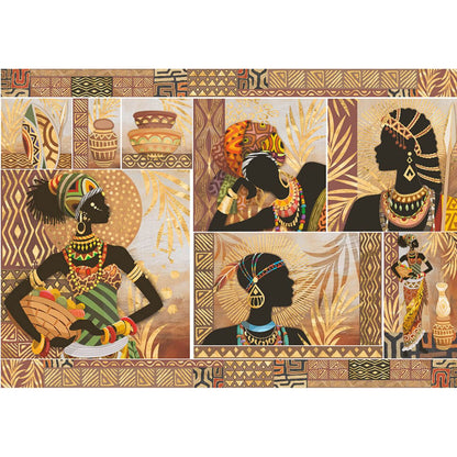 Papel Decoupage Litoarte PD-1095 Cultura Africana 49x34cm