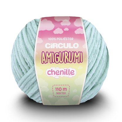 Fio Amigurumi Chenille Circulo 100g com 110m