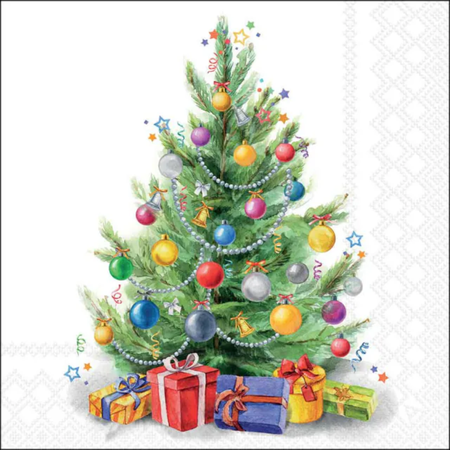 Guardanapo de Papel Decoupage 33x33 Natal Tree of Joy 33321100