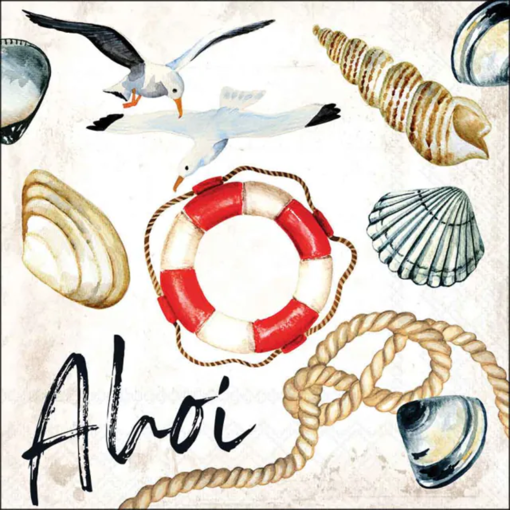 Guardanapo de Papel Decoupage 33x33 Ahoi 13320445